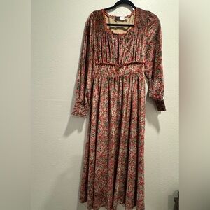 Piper & Scoot Floral Long Sleeve Dress